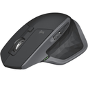 Logitech MX Master 2S Bluetooth Edition Wireless Mouse – Use on Any Surface, Hyper-Fast Scrolling, Ergonomic, Rechargeable, Control Up to 3 Apple Mac and Windows Computers - Graphit
