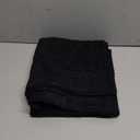 Mecatny Corduroy Decorative Throw Pillow Covers 18x18 Set of 2 for Sofa Living Room, Soft Neutral Boho Couch Pillow Covers for Home Decor, Black