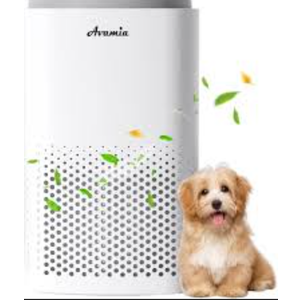 Air Purifiers for Home Large Room Bedroom Up to 1800Ft², Avamia H14 HEPA Air Purifier for Pets with Laser Air Quality Sensor and Sleep Mode, Air Filter Cleaner for Dust, Smoke, Pets Hair, Odor, Pollen
