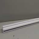 Joydeco Cordless Zebra Blinds for Windows, Dual Layer Light Control Window Blinds with Light-Proof Aluminum Cover, Free-Stop Roller Shades for Home & Office (White, 34.5" W x 75" H)