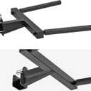 Kipika Y-Shaped Dip Bar for Power Cage with 5/8" or 1" Hole - Dip Bar Attachments for Home Gym - Heavy Duty Power Rack Attachments - Squat Rack Accessories for Strength Training