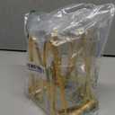 Plate Holder Easel Display Stand - 6 inch Metal Plate Stands for Display - Tabletop Picture Stand - Gold Iron Easels for Display Pictures | Photo Frames | Book | Decorative Plates | Plaque - 3 Pack