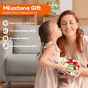 Talking Flash Cards for Toddlers: Self-standing & Dual-Speed Learning Toys with 448 Sight Words - Speech Therapy Toys for Autism Montessori Education - Birthday Gifts for Boys Girls Sensory