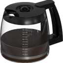 14-CUPS Coffee Maker Glass Carafe Replacement Pot Compatible with Cuisinart Coffee Machine DCC-2200RC, DCC-2200, DCC-3200, DCC-3200P1, DCC-3200FR, DCC-2600, DCC-2800, DCC-1800FR, CBC-7400, CBC-7000PC