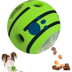 Interactive Puzzle Dog Treat Ball, Treat Dispensing Enrichment Dog Toys Ball, S, 3.14 in (8 cm)