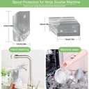 Spout Protection for Ninja Slushie Machine Accessories Replacement, Dust Cover for Ninja Slushie Machine FS301C/FS301/FS300, One-to-one Raw Material&Size Replacement