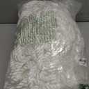 Super Strong 1/2 Inch x 300 Feet Three Strand Braided Boat Lines Dockline with Thimble 5850 Pound Breaking Strain Green