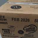 Nestle Coffee mate Coffee Creamer, French Vanilla, Liquid Creamer Singles, Non Dairy, No Refrigeration, 0.375 fl oz Tubs (Pack of 180) (EXP 02/01/26)