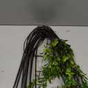 12 Pcs Artificial Ficus Branches Faux Eucalyptus Stems 35.5 Inch Fake Long Stems Plant for Vase Filler Fall Tables Home Shop Office Garden Wedding Party Decoration(Green)