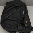 CLOKARS Travel Duffle Bag, Wide Open Large Weekender Bag for Women with Shoe Compartment, Carry on Overnight Bags with Toiletry Bag, Hospital Bag for Women Labor Delivery with Wet Pocket (Black)