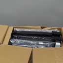 Furologee Nightstands Set of 2, End Tables with Charging Station and LED Lights, Black Night Stands with 2 Fabric Drawers, Bedside Tables Set of 2 for Living Room/Bedroom, Black Oak