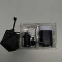 THE WEEKEND Portable Air Pump with LED Lantern  Fast Inflate/Deflate for Air Mattresses, Pool Floats, Sleeping Pads, and Inflatable Toys  Perfect for Camping and Travel (Black)