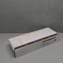 Homemory Gray Flickering Flameless Candles, Battery Operated Acrylic LED Pillar Candles with Remote Control and Timer, Halloween Decor, Set of 5