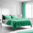 Mezzati Bedspread Coverlet Set Carnival Aqua  Prestige Collection - Comforter Bedding Cover  Brushed Microfiber Bedding 3-Piece Quilt Set (King/Cal King, Carnival Aqua)