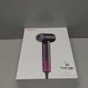 SHRATE Professional High Speed Ionic Hair Dryer | Ultra-Fast Drying | 500 Million Negative Ions | Low Noise | 160000 RPM | Compact Blow Dryer with Magnetic Diffuser for Faster Drying All Hair Types (Pink)