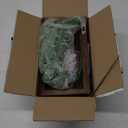 Dahey 2 Pack Wood Wall Planter Vase with Artificial Eucalyptus Farmhouse Wall Hanging Decor Pocket Planter for Indoor Fake Plants Greenery, Living Room Bedroom Kitchen Home Office Decoration (Medium, Brown)