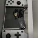 Mocagen MC1 Phone Controller for iPhone(All Model)/Android - Hall Effect Joystick, Enhanced Grip, Case-Friendly, Wireless Mobile Gaming Controller with 8 Lights Color, Travel Dust Bag, Turbo, Triggers (Pure White)