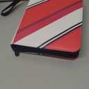 Trading Card Binder 4 Pocket, 440 Pockets 3 Ring Binder, Includes Name Tag, Tab Stickers, Cards Binder Album Book Holder Case for Baseball Football Sports Tcg Binder (Red Flame)