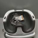 Ingenuity Baby Base 2-in-1 Booster Feeding and Floor Seat with Self-Storing Tray - Slate
