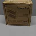 SpaceAid Pull Out Spice Rack Organizer for Cabinet, Heavy Duty Slide Out Seasoning Kitchen Organizer, Cabinet Organizer, with Labels, 5.2" W x10.75 D x10 H, 2 Drawers 2-Tier