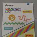 24 Pack Wacky Track Fidget Toys  Rainbow Snap and Click Twisty Toys for Kids, Birthday Party Favors, Goodie Bag Stuffers, Classroom Prizes