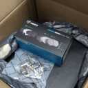 R1 Concepts Front Brake Kit For 2009-2014 Honda Fit| Drilled Slotted Brake Rotors| Ceramic Brake Pads and Rotors Kit| Hardware included