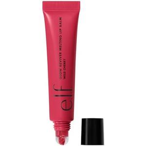 e.l.f. Glow Reviver Melting Lip Balm, Hydrating Tinted Lip Balm For A Glossy Finish & Soft, Supple Lips, Vegan & Cruelty-Free, Wild Cherry