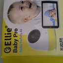 Ellie Pro Baby Monitor with Camera and Audio,5'' IPS 2K UHD Resolution,6000mAh Battery, Remote Pan-Tilt-5X Zoom, 2-Way Talk,No WiFi, Night Vision, Virtual Fence 24hr Play Back and 1000ft Range