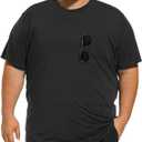 Big and Tall Mens T-Shirt UPF 50+ Sun Protection Swim Shirt SPF Quick Dry 4XL 1 piece