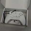 2.4G Wireless PC Controller with RGB Lighting/Programming Keys/Hall Joysticks/Hall Triggers/Vibrations,Three-Mode Switch Controller,Plug and Play Work for Windows PC, Android, Switch, Steam,TV (White)