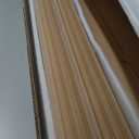 Art3d Premade Board and Batten Paintable Wainscoting Kit, MDF Accent Wall Panel for Kitchen Bedroom Living Room Home Decor Covers 189 x 54 in. Molding Trim Slat with Edge Strip (Log Color)