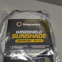 Magnelex Tesla Windshield Sun Shade (Model 3/Y), Reflective Polyester Blocks Heat & Sun, Foldable Car Window Sun Blocker, Mirror Cut-Out, Fade-Resistant Sunshade, Tesla 3 Accessories