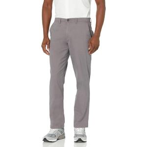 Amazon Essentials Men's Athletic-Fit Chino Pants, Dark Grey, 33W x 30L