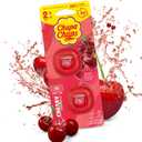 Chupa Chups Cherry Car Air Freshener Vent Clips - Cute Car Accessories, Long Lasting Freshies Vehicle Scents Air Freshener for Women, Area Deodorizer Odor Eliminator New Fresh Smell, 2 Count
