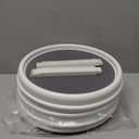 2 Pack, 2 Tier 10" Turntable Lazy Susan Spice Organizer - Rotating Seasoning Rack Spinner for Pantry Cabinet Kitchen Countertop, Table Top Organizing - Multiuse Two Tier Rotating Organization Rack