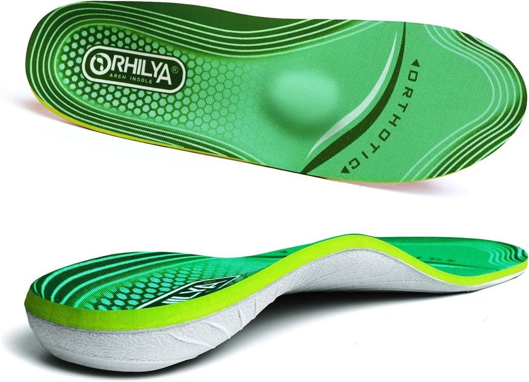 220lbs+ High Arch Support Insert Plantar Fasciitis Relief Metatarsal Pain Orthotic Insole for Men & Women Standing All Day, Flat Feet Heel Comfort Work Boot Shoe Inserts,250MM Size 6