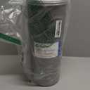 iDesign Freestanding Bathroom Toilet Paper Storage Holder with Lid for 3 Extra Rolls, Silver (Pack of 1)