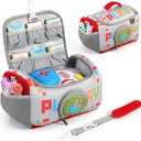 Carrying Case Compatible with Little Tikes for Story Dream Machine Books Starter Set, Portable Storage Bag with Handle and Shoulder Strap for Storytime, Storybook, Character Accessories (Play)