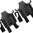 ERINGOGO 2Pcs Car Headrest Cup Holder for Rear Seat Compact Backseat Organizer for Drinks Snacks and Supplies Durable Design for Easy Storage and Organization