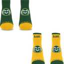 For Bare Feet NCAA Unisex Kids Front and Center Two Pack Ncaa Youth
