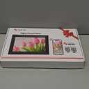 Frameo 10.1 Inch WiFi Digital Picture Frame, Smart Cloud Electronic Photo Frame with HD IPS Touch Screen Slideshow 32GB Memory Auto-Rotate Wall Mount, Share Photos/Videos from Phone - Gifts for Mom