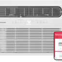 Frigidaire 12,000 BTU Smart Window Air Conditioner with Wi-Fi, Cools Up to 550 Sq. Ft., Remote Control, Quiet Operation, Eco Mode, 3 Fan Speeds, White