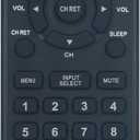 Replacement Remote Control Commander fit for Sylvania LCD TV 6620LF4 6615LF 6615LCT SSL2006 6620LGA 6615LF4 6620LCT 6615LG 6620LF 6620LG 6620LFP 6615LFP