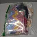 10 PCS Large Hair Ribbon Barrettes with Long Tails for Women & Girls, TOKUFAGU Vintage French Hair Accessories - Bow Clips in 10 Colors (Set A)