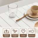 24" x 16" Large Stone Drying Mat for Kitchen Counter, Collapsible Quick Absorbent Drying Mat, Diatomaceous Earth Dish Drying Mat for Kitchen Dishes Bottles Cups, Match Any Countertop(White)