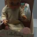 LullaBaby  14-Inch Realistic Baby Doll  Brown Eyes, Fair Skintone & Huggable Soft Body  Boy or Girl Gender Reveal Accessories  Pretend Play 2+ Years Gender Reveal Baby Doll