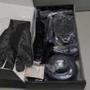 6 in 1 Hair Dryer Brush, Foldable Blow Dryer Brush with Air Styler Curler Wrap, Detachable Hot Air Brush Dry,Volumize, Straight,Curl, Negative Ion Brush Blow Dryer with Diffuser, Hair Styler Tools (Blue)