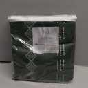 Thermal Heat Blocking Summer Curtains,Boho Tropical Curtains for Living Room Bedroom 96 Inches Long,Olive Green (50"W x 96"L (Pack of 2))