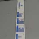 AmazerBath 5 PCS Shower Door Side Seal Strip -15.75 Inches x 5, 5 Sections Segmented Shower Installation Kit, Frameless Glass Door Seal Strip - Suitable for 1/4 Inch Glass