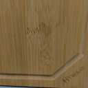 Hiware Extra Large Bamboo Cutting Board for Kitchen, Heavy Duty Wood Cutting Board with Juice Groove, 100% Organic Bamboo, Pre Oiled, 18" x 12" (Natural)